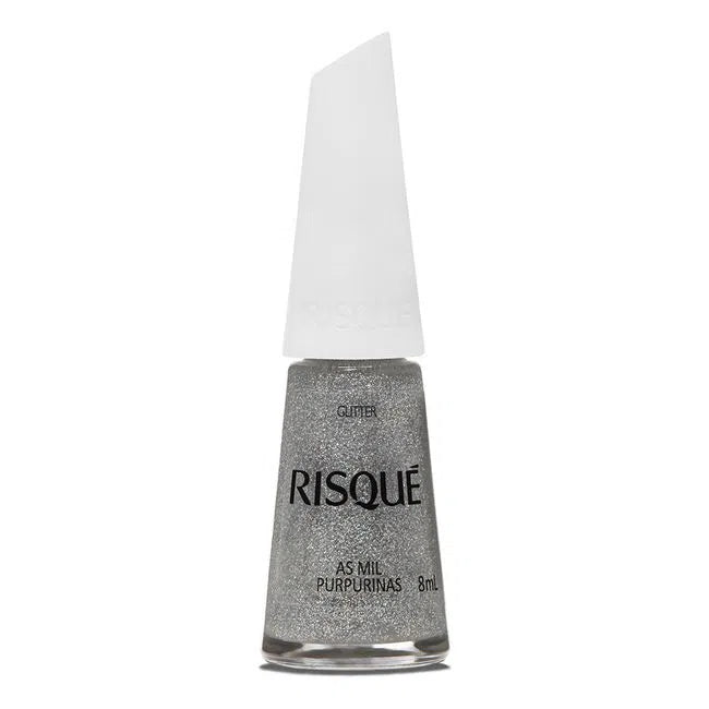 Esmalte Risqué Glitter As Mil Purpurinas