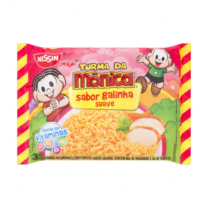 Nissin Miojo Turma da Mônica 80 gr