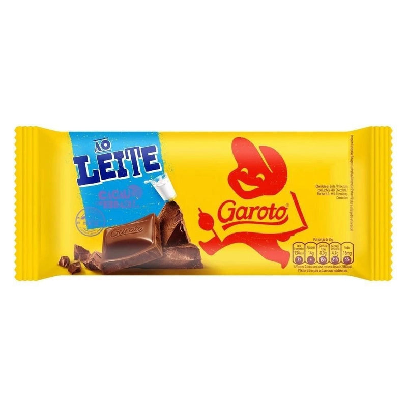 Chocolate ao Leite Garoto 80g