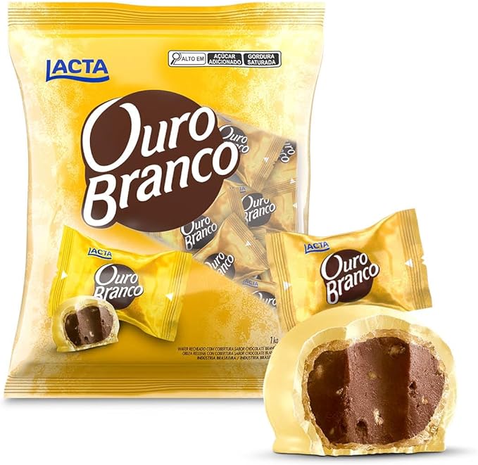 Chocolate Lacta Ouro Branco 1 kg