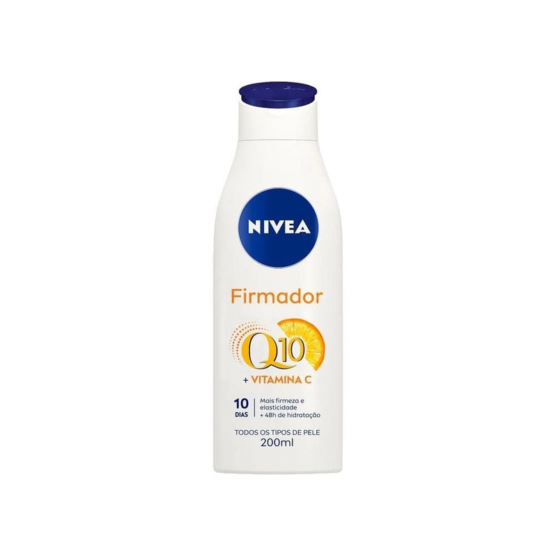 NIVEA Loção Hidratante Firmador Q10 + Vitamina C Todos os Tipos de Pele 200ml