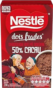 Chocolate Em Pó 50% Solúvel Nestle 200 gr