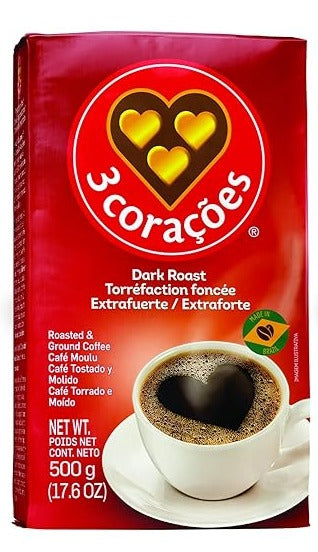 Café 3 Corações Extraforte 500 gr