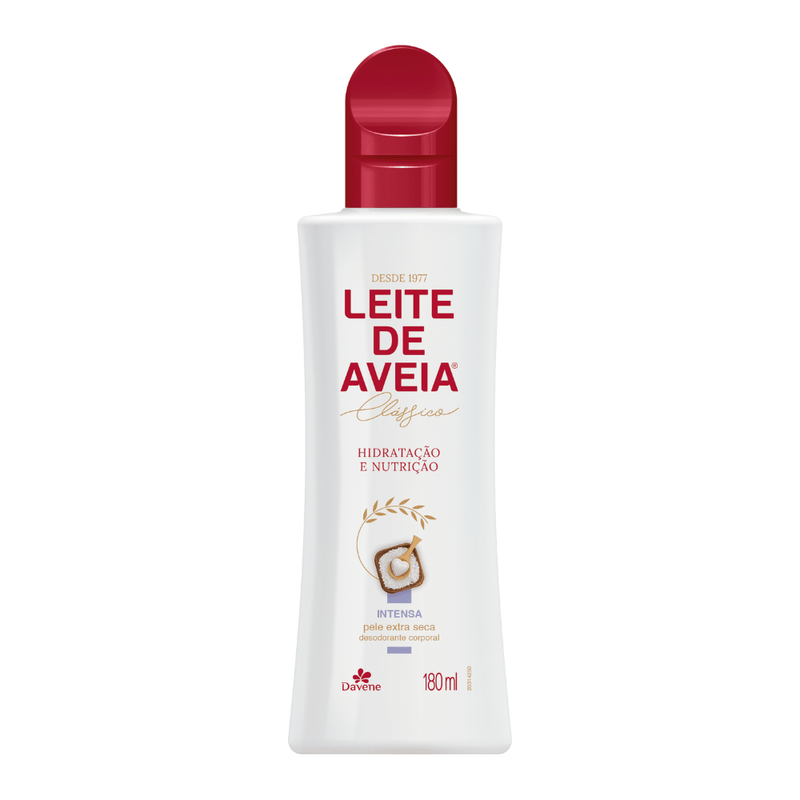 Loção Hidratante de Aveia Davene Clássico 180 ml