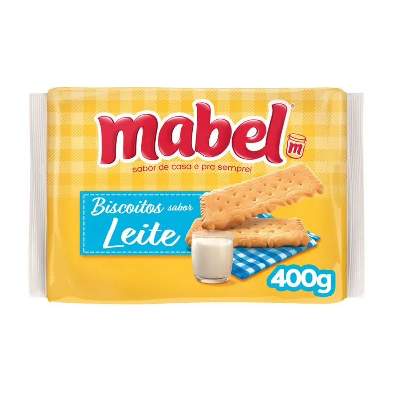 Biscoito Mabel Leite Pacote com 400g