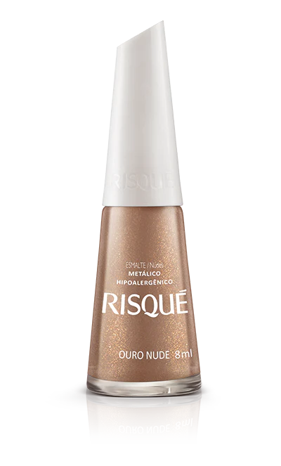 Esmalte Risque BL Nude Ouro