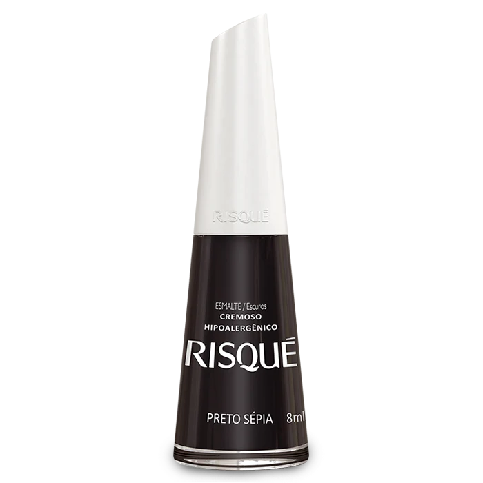 Esmalte Risque BL Preto Sepia