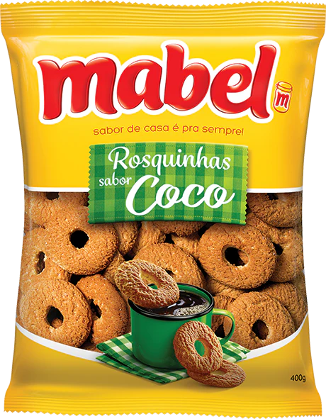 Rosquinha de Coco Mabel 400g