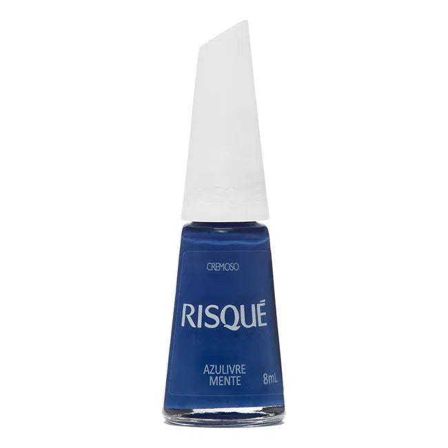 Esmalte Risque BL Coloridos Azul Livremente