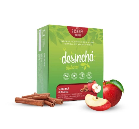 Desinchá Sabores 30 Sachês - Maçã Com Canela