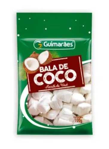 Bala De Coco 100gr 230 gr