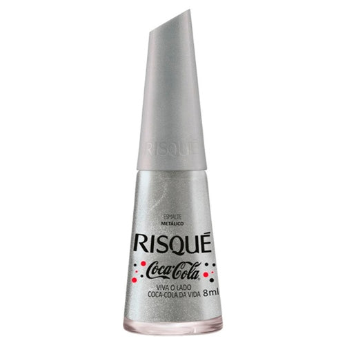 Esmalte Risque BL Coca Cola Viva Lado Coca da Vida