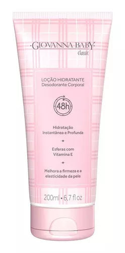 Loção Hidratante Giovanna Baby Rosa 200 ml