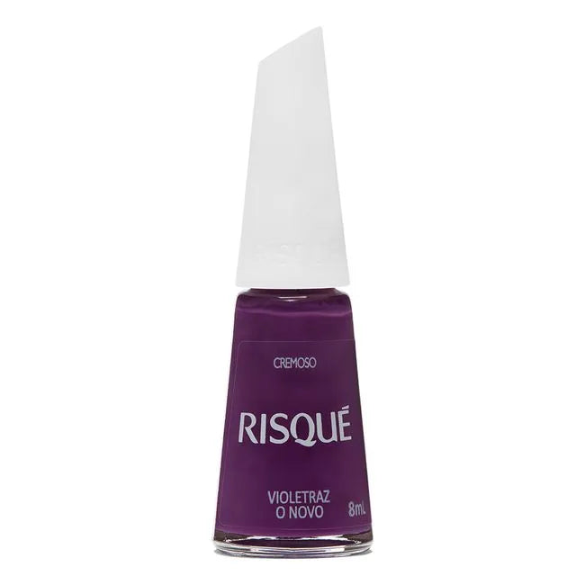 Esmalte Risque BL Coloridos Violetraz o Novo